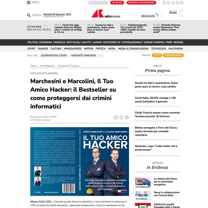 Adnkronos — Il Tuo Amico Hacker