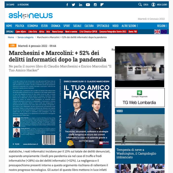 Askanews — Il Tuo Amico Hacker