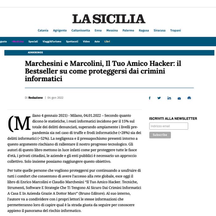 La Sicilia — Il Tuo Amico Hacker