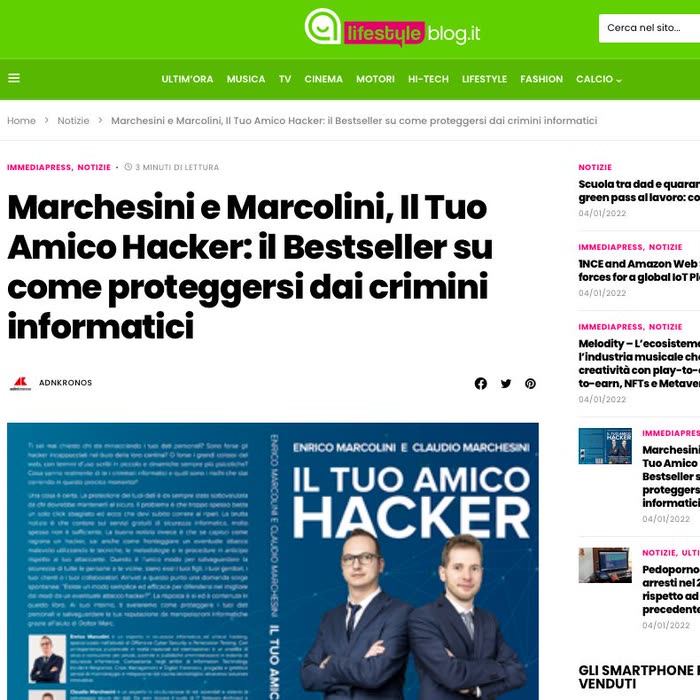 Lifestyleblog — Il Tuo Amico Hacker